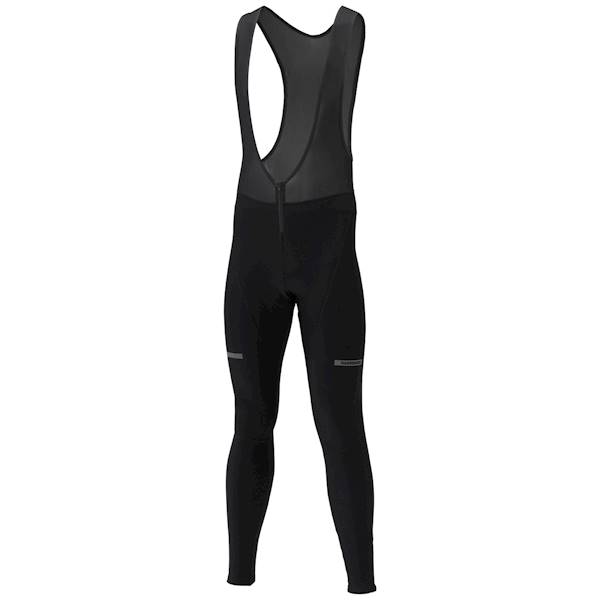 Rajtuzy Shimano Winter z szelkami Black L