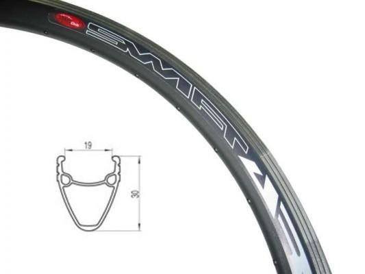 Obręcz 28" stożek 30mm 36 czarna