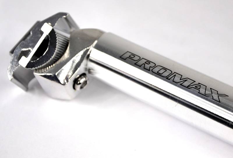 Wspornik siodła Promax 31,6x350 srebrny