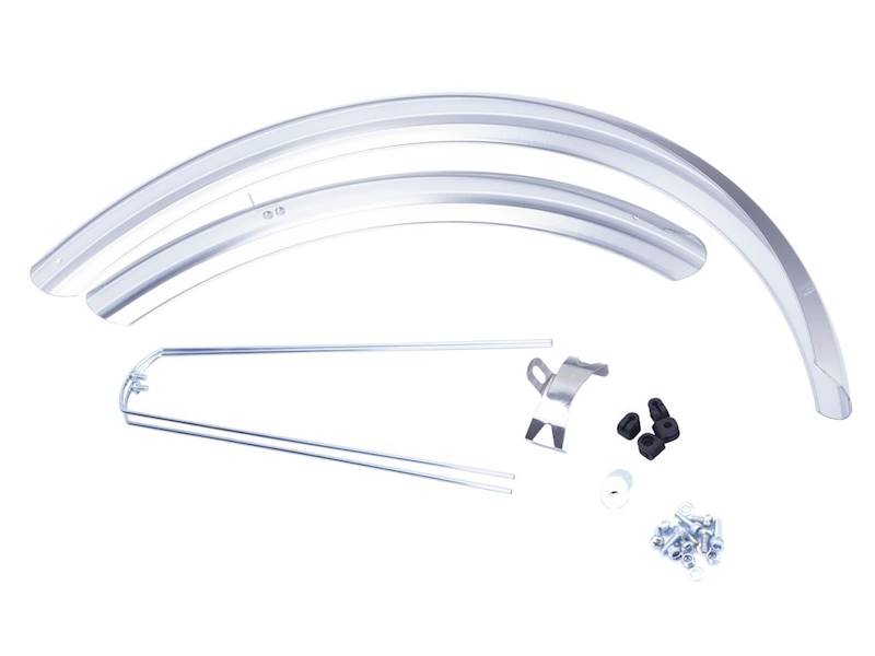 Błotnik 24 MR 24/53 plastikowe srebrne