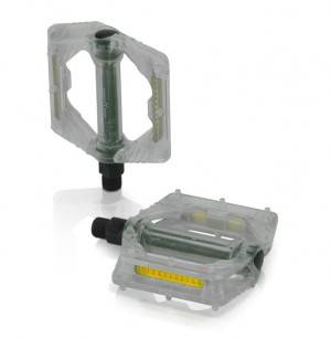 Pedały XLC Plattform-Pedal PD-M16 bezbarwne
