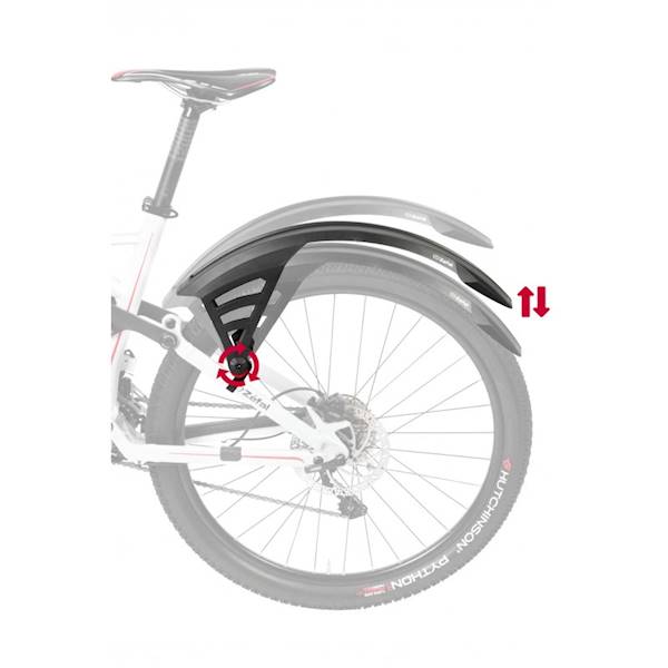 Błotnik tył Zéfal Deflector RS75 czarny