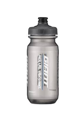 Bidon Giant DoubleSpring 0,6L czarny przezroczysty