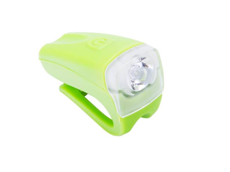 Lampa Romet JY-378FC 1-LED bateryjna zielona