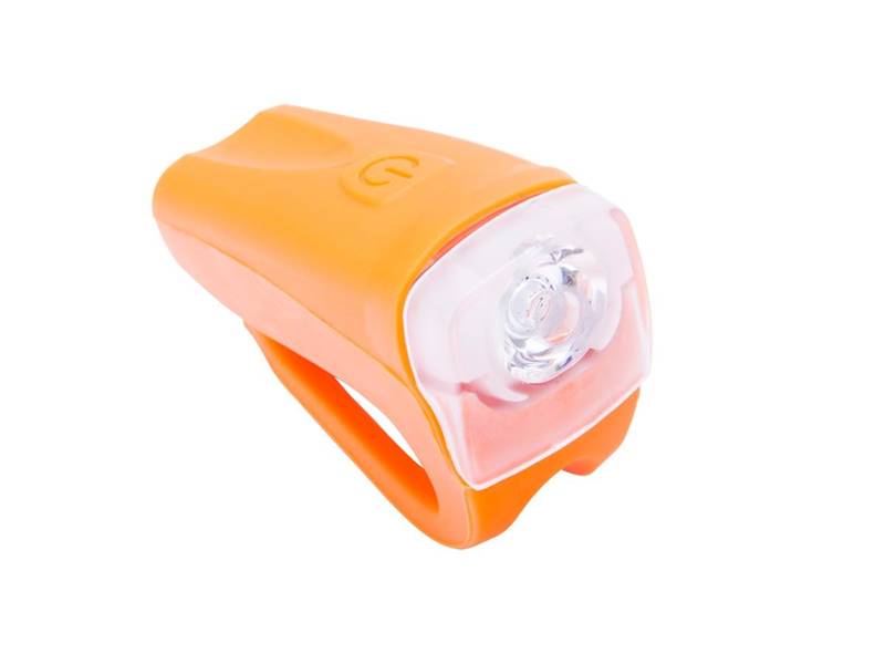Lampa Romet JY-378FC 1-LED bateryjna pomarańczowa