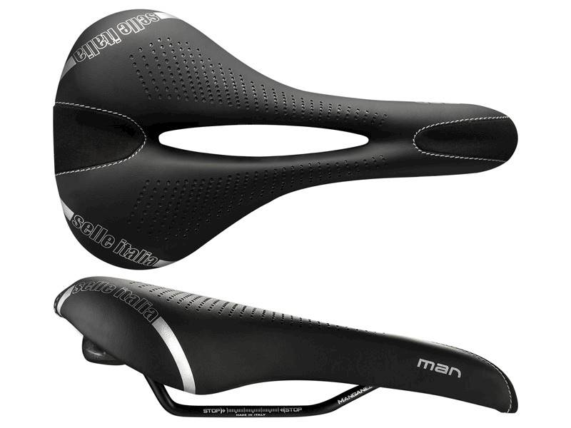 Siodło SELLE ITALIA MAN GEL FLOW L - czarne