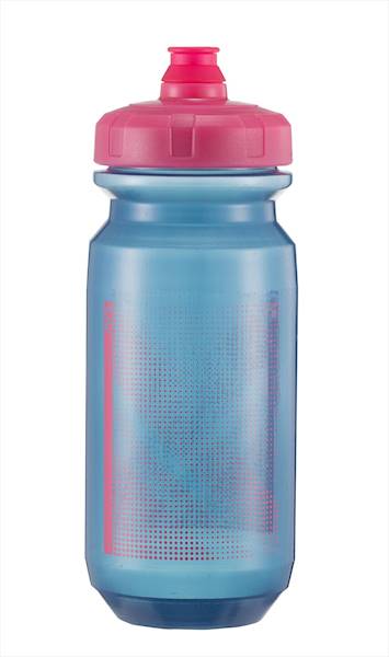 Bidon Liv DoubleSpring, 0,75L,przezr.niebiesk-różo