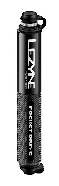 Pompka Lezyne Pocket Drive 160psi 140mm czarna