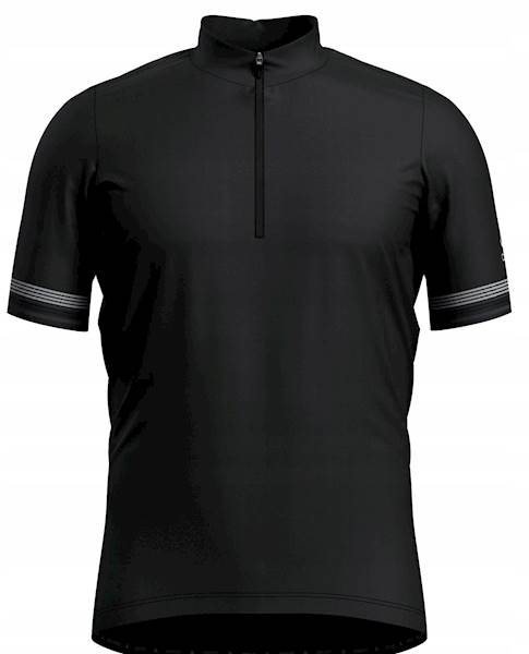 Koszulka męska tech. Odlo 1/2 zIp black XXL