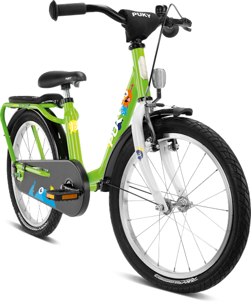 Rower dziecięcy Puky Steel 18 stalowy 18" kiwi