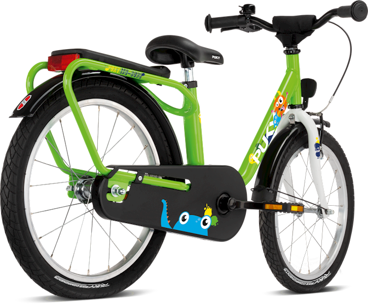 Rower dziecięcy Puky Steel 18 stalowy 18" kiwi