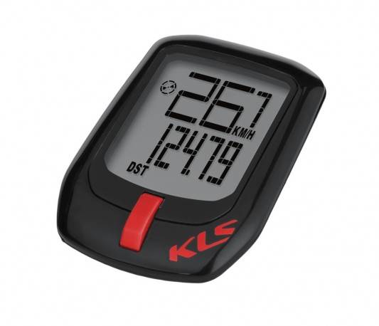 Licznik rowerowy DIRECT WL black-red