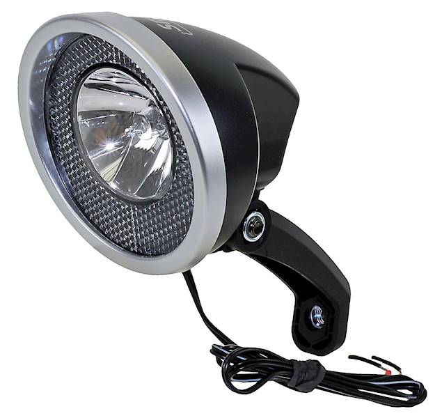 Lampa przód na dynamo w piaście Smart 2 wejścia 