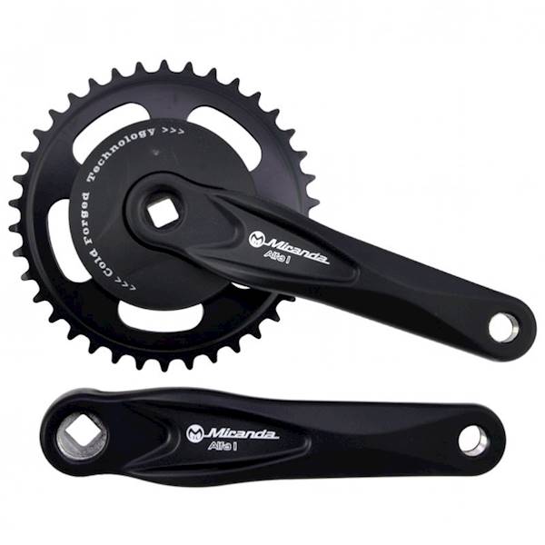 Mechanizm korbowy ALFA1 Alu/Stal 170x38T CZ