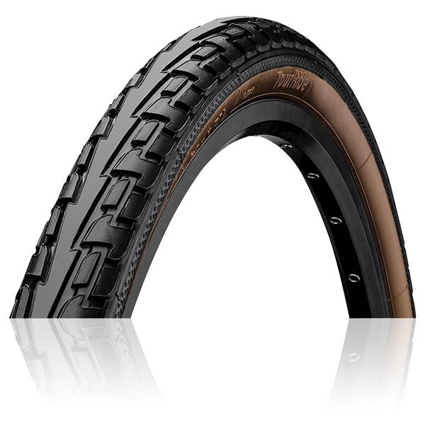 Opona Ride Tour 26 x 1.75 Czarno/Brązowa Drut ECO2