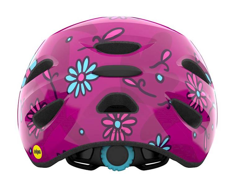 Kask dziecięcy Giro Scamp 49-53 cm S pink daisies