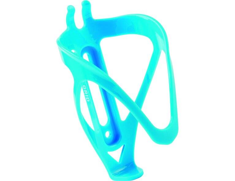 Koszyk na bidon Grid light blue