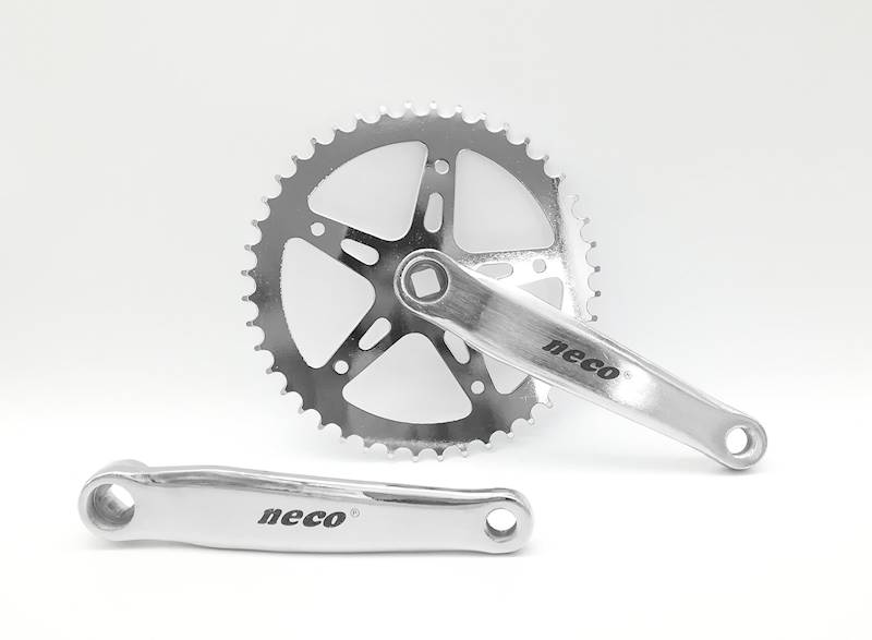 Mechanizm korbowy Neco stal chrom 44T 170mm kwadra