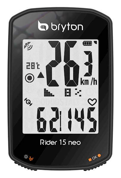 Komputer rowerowy Bryton Rider 15 neoE