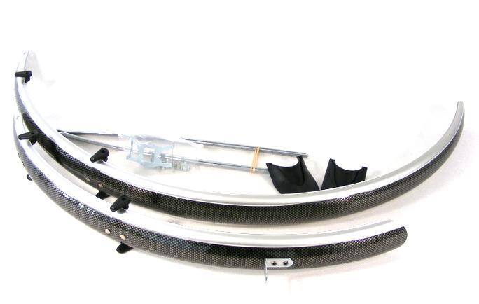 Błotniki 28"/48 Carbon + chlapacz
