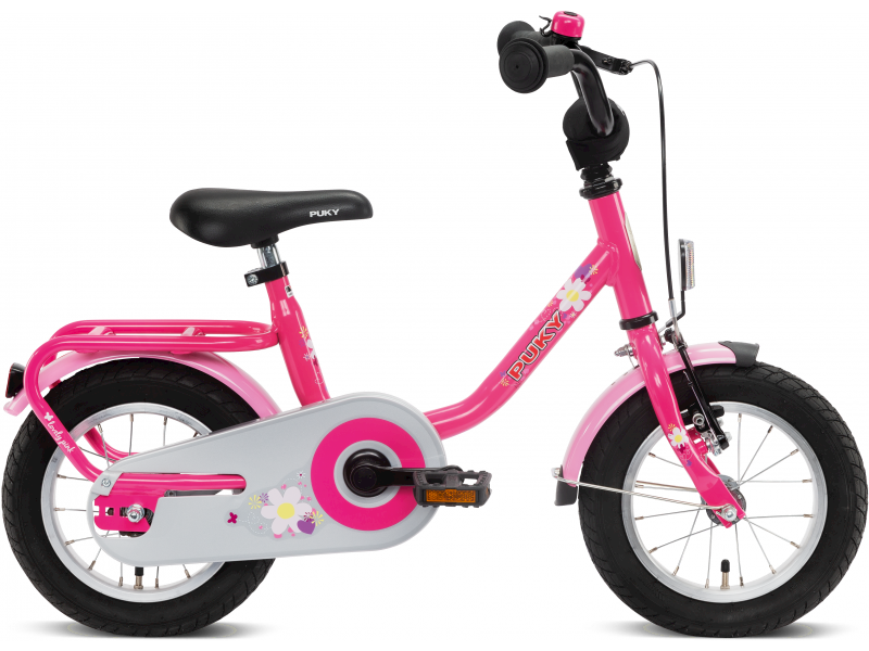 Rower dziecięcy Puky Steel 12 lovely pink