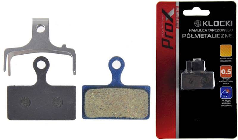 Klocki ham. tarcz. PROX półmetal. Shimano XTR