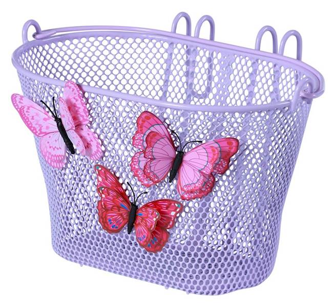 Kosz na kierownicę Basil Jasmin Basket stal. fiole