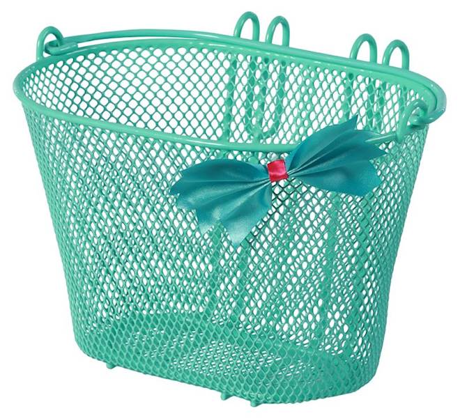Kosz na kierownicę Basil Jasmin Basket stal. zielo