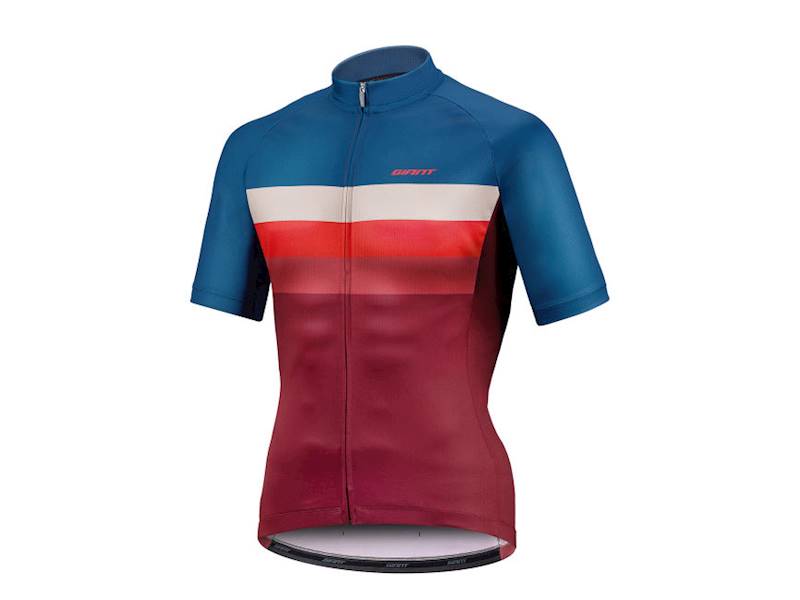Koszulka męska Giant Rival Sapphire/Grenadine L/XL