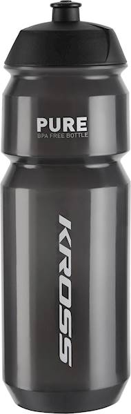 Bidon Kross Pure 750 ml black 