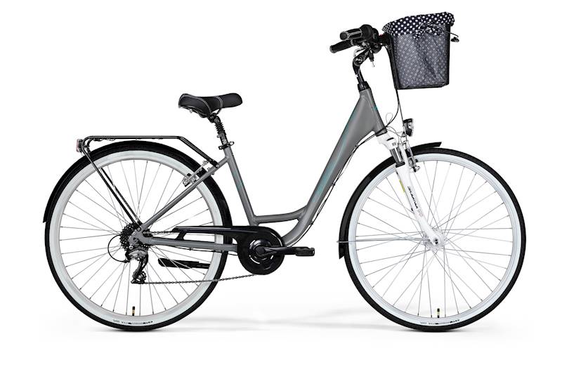 Rower Merida Cityway 828, 40 cm gray marine