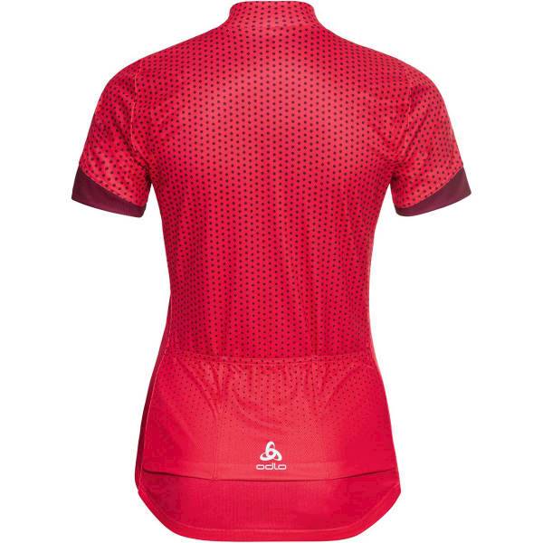 Koszulka damska Odlo S/S pink/rassbery S