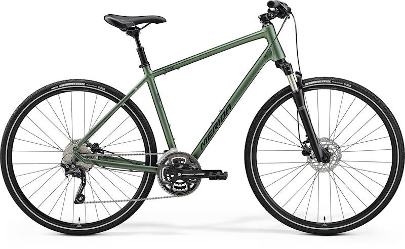 Rower Merida Crossway 300 L (55) Matt Fog Green