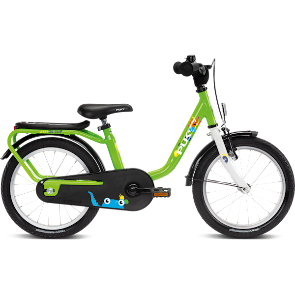 Rower dziecięcy Puky Steel 16 stalowy 16" kiwi