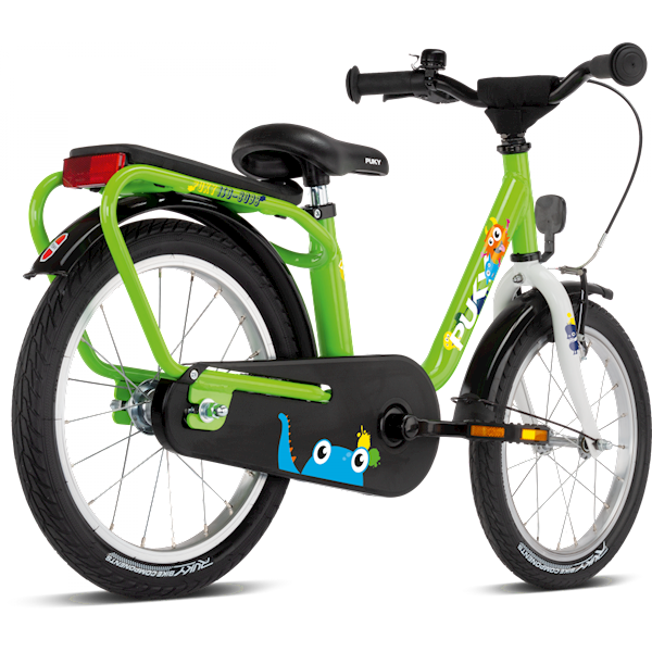 Rower dziecięcy Puky Steel 16 stalowy 16" kiwi