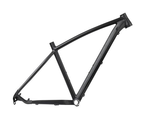 Rama MTB 29" Point L czarno-biała, 142x12mm