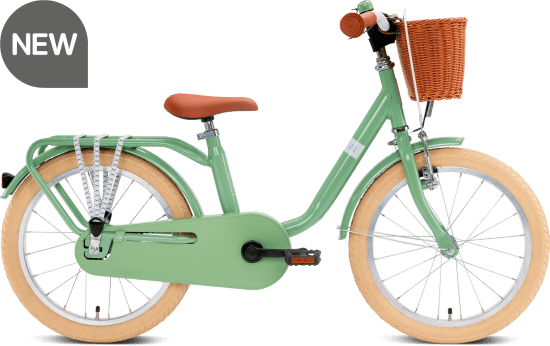 Rower Puky Steel Classic 18" retro-green