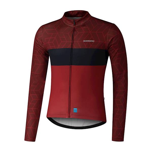 Shimano Bluza Vertex Printed Jersey Red L
