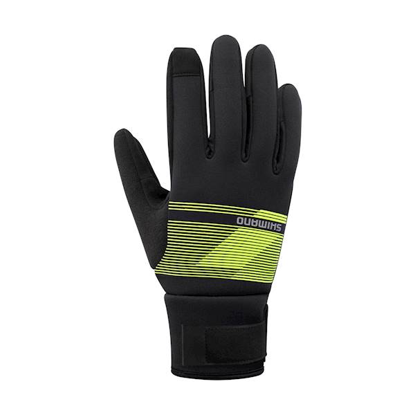 Rękawiczki Windbreak Thermal Neon Yellow "L"