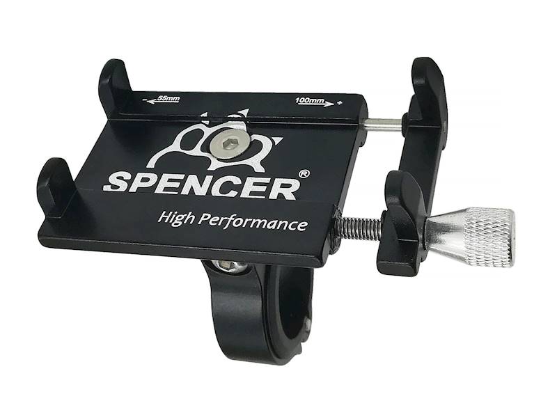 Uchwyt na telefon Spencer Alu czarny 3.2-6.5"
