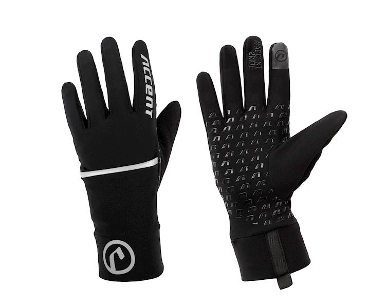 Rękawiczki Accent Thermal z pokrowcem czarne M