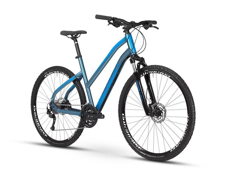 Rower Ghost Square Cross Base AL W petrol/ocean L