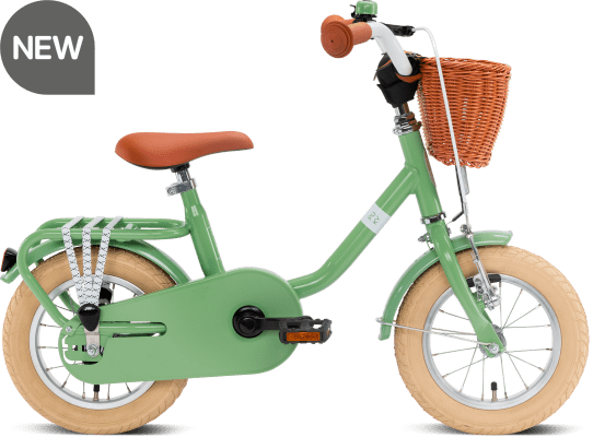 Rower dziecięcy Puky Steel Classic 12 retro green