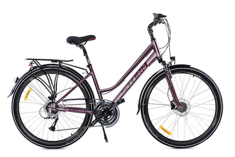 Rower Storm Marathon 8.0 Lady 17" brudny róż