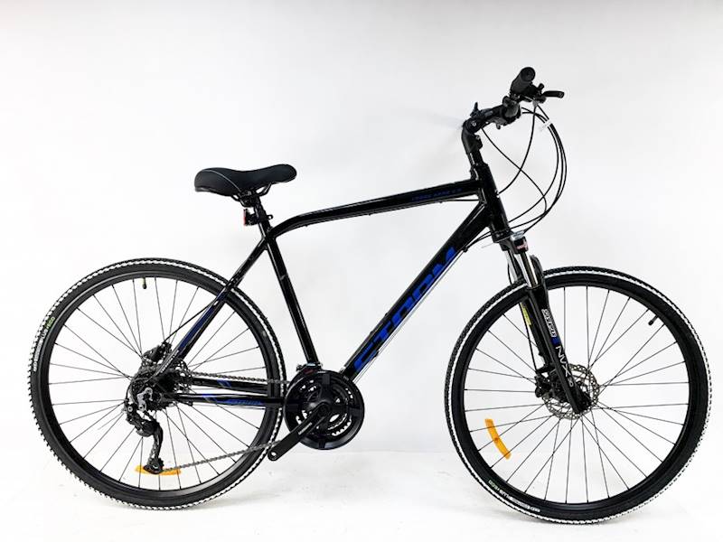 Rower Storm Treking Cross Aero 5.0 21" czar-niebie