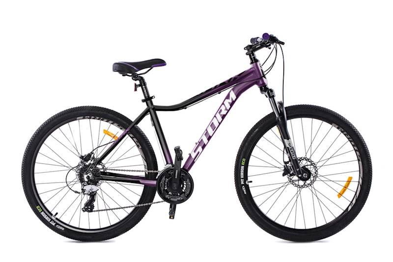 Rower Storm Shark Lady 29 8.0 19"2HD czar-śliw