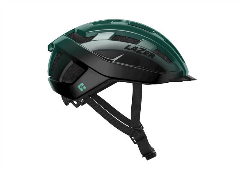Kask Lazer Codax Dark Green Black Uni +net 54-61cm