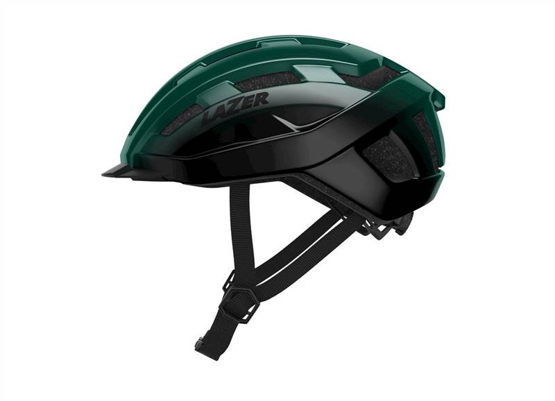 Kask Lazer Codax Dark Green Black Uni +net 54-61cm