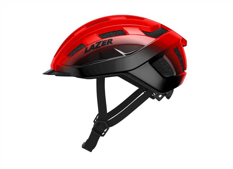 Kask Lazer Codax Red Black Uni +net 54-61cm