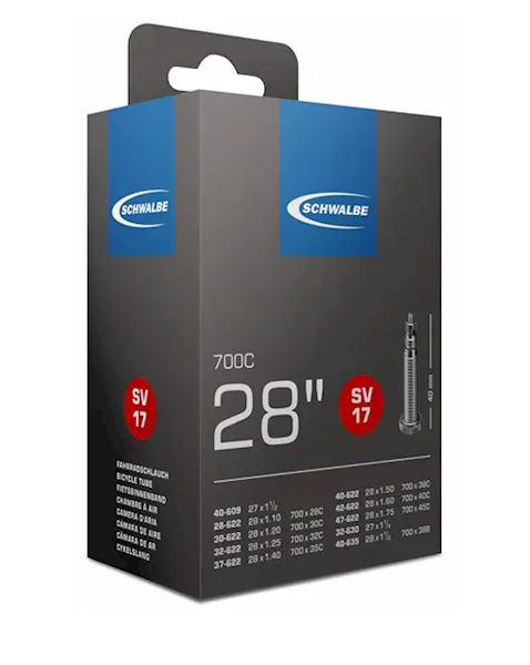 Dętka Schwalbe SV 17 28x1 1/8-1.75" 28/47-622/635